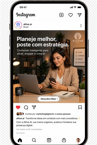 App do GERA com post do Instagram: planeje melhor, poste com estratégia