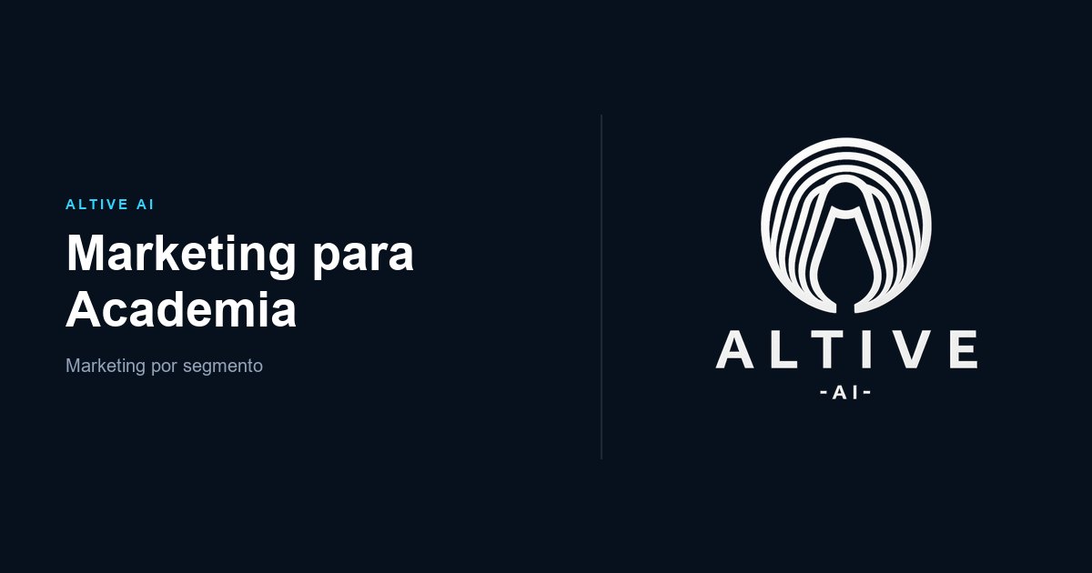 Marketing por segmento: academia, advogado, clínica, pet shop, restaurante e salão